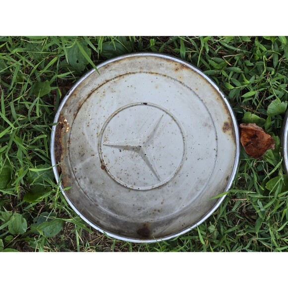 Mercedes Chrome Hubcaps 190 sl 300 sl Gullwing Ponton w111 w113 Pagoda w100 - Picture 6 of 12